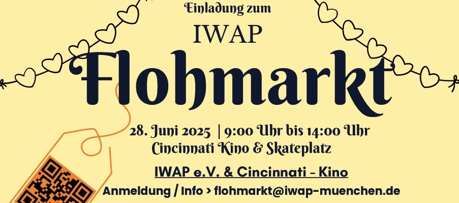Sa. 28.06.: FLOHMARKT am Kinoparkplatz+Skaterplatz